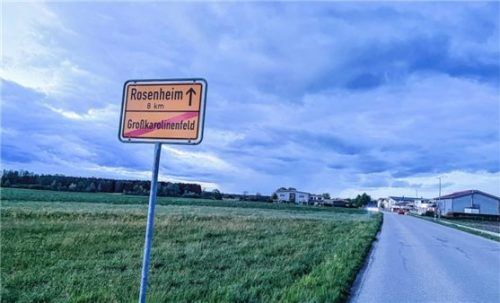 Westlich der Marienberger Straße soll das Gewerbegebiet erweitert werden. Foto Heinz