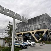 Fortschritt am Rand des Flughafens