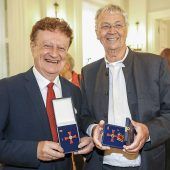 Zwei Bayern in Bellevue