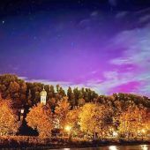 Polarlichter-Zauber über Bayern