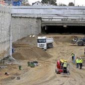 Der erste Blick in den neuen U-Bahnhof