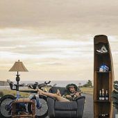 Ironman Lange im Wohnzimmer Hawaii