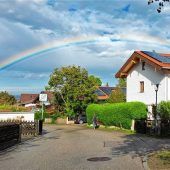 Regenbogen über Bad Feilnbach