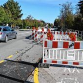 Bauarbeiten an der Mangfallkanalbrücke haben begonnen