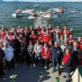 Begeistert von BRK-Ausfahrt auf dem Chiemsee