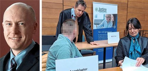 „Abstruse Theorie“: Hart geht Nebenkläger-Anwalt Walter Holderle mit der Verteidigung von Sebastian T. ins Gericht – und mit der jüngsten Berichterstattung der Wochenzeitung „ZEIT“ über den Fall. Foto re/Michael Weiser