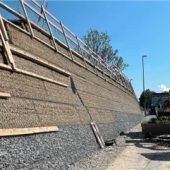 Verzögerung bei Ziegelberg-Arbeiten