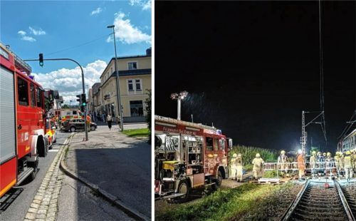 „Bad Endorf 40/1“ ist ständig im Einsatz – ob bei Verkehrsunfällen oder Unwettereinsätzen. Doch das Löschgruppenfahrzeug (LF16) wird mit viel Reparaturaufwand am Leben gehalten. Jetzt soll es durch ein HLF20 ersetzt werden. Fotos Feuerwehr Bad Endorf