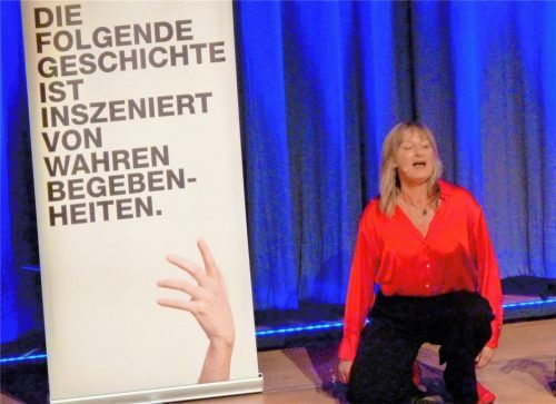 Bianca Bachmann steht mit ihrem Programm mitten im Leben. Foto fischer