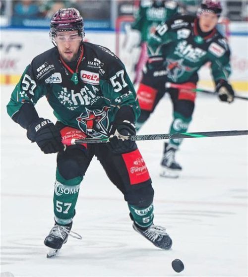 Charlie Sarault erzielte gegen Weiden seinen ersten Saisontreffer. Foto Christian Mühlhofer