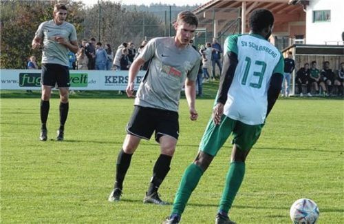 Das Kreisliga-Spiel zwischen Grünthal und Schloßberg sorgte für Ärger.Foto Thomas Bösl