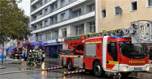 Der Bereich um die Heilig-Geist-Straße in Rosenheim war aufgrund des Einsatzes zeitweise gesperrt. Foto Kipp