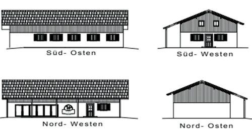 Der Plan des neuen Vereinsheims gegenüber des Landgasthofes. Foto re