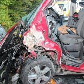 Fünf Verletzte nach missglücktem Überholmanöver