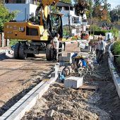 Zehn Monate Baustelle vor der Haustür