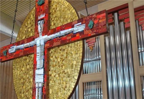 Die Orgel in der Kirche Wiederkunft Christi. Foto franke