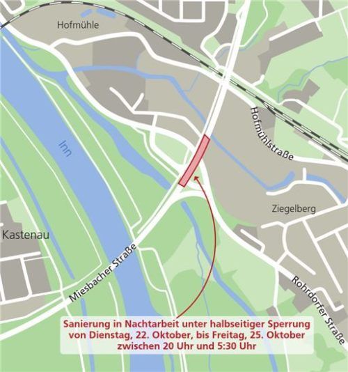 Die Simstalbrücke muss saniert werden. Klinger