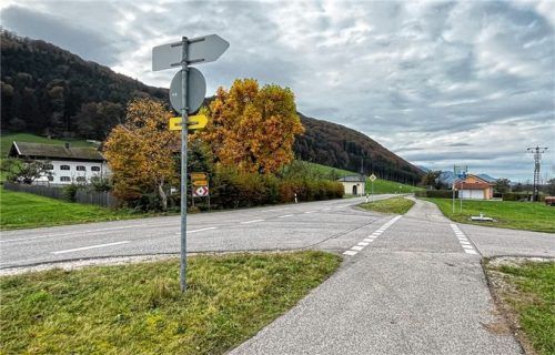 Ein tragischer Unfall hat sich am Montag am Ortsende von Bergen, auf Höhe der Staudacher Straße, ereignet. Ein Bub wurde dort von einem Auto erfasst und erlag später seinen schweren Verletzungen.Foto hinmüller