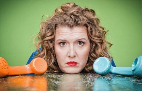 Franziska Wanninger will nicht angerufen werden. Fotos re