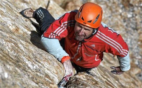 Für Alexander Huber geht es am Berg und im Leben darum, das eigene Ich zu überwinden.Foto Huber buam