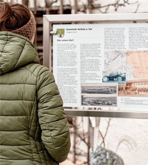 Ganz neu ist der Geschichtsweg, den die Gemeinde Aschau am Inn entwickelt hat.
