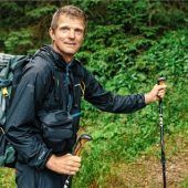 Der Waldwanderer kommt in die Stadt