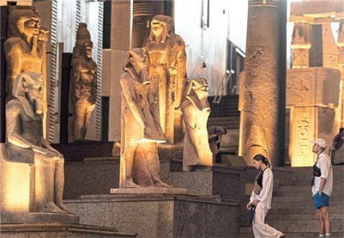 Größtes Museum der Welt: entsteht gerade bei den Gizeh-Pyramiden. Foto Tourismus Ägypten