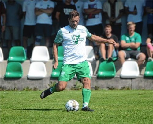 Haben einen positiven Lauf: Thomas Masberg und der SV Tattenhausen.Foto Ruprecht