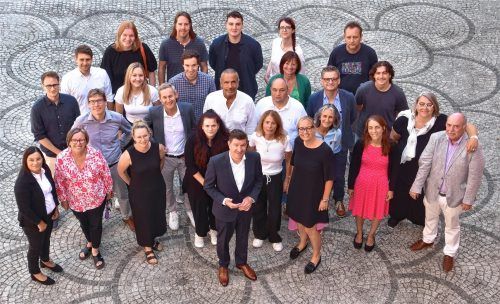 Im Dienst für die Leser: das Team der Rosenheimer OVB-Redaktion. Foto Schlecker