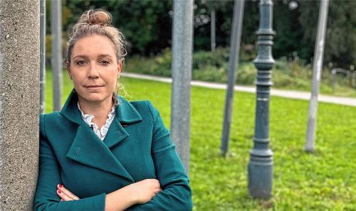 Kathrin Schrubar (40) ist die City-Managerin von Rosenheim – sie hat auch bereits Pläne, wie es mit dem Leerstand und den beliebten Veranstaltungen in Rosenheim weitergehen soll. Foto Schrubar