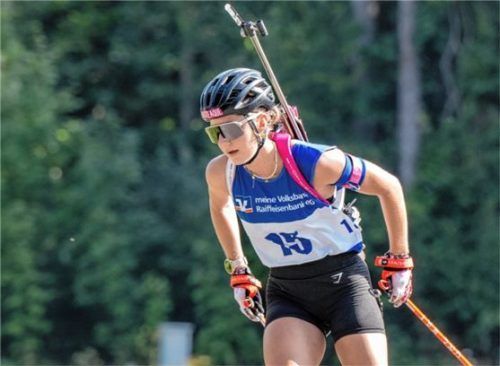 Leni Dietersberger bekam Lob von ihrer Trainerin.Foto Wukits