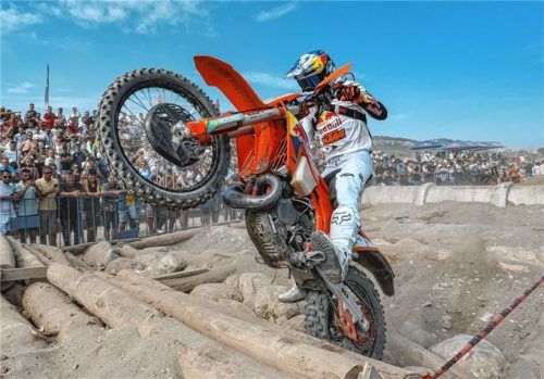 Manuel Lettenbichler steht vor seinem dritten WM-Titel. In der Türkei hat sich der Kiefersfeldener ein großes Polster aufgebaut. Foto Future 7 Media / Red Bull Content Pool