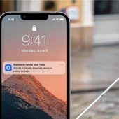 Wache Augen anderer Menschen helfen in der Not
