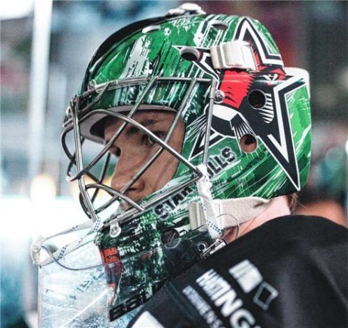 Oskar Autio mit neuer Maske.Foto Christian Mühlhofer
