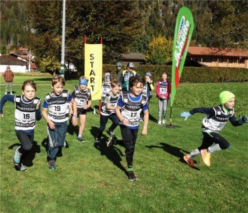 Rege Beteiligung herrschte beim ersten Reit im Winkler Crosslauf. Foto Hauser