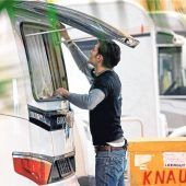 Camper im Winterschlaf