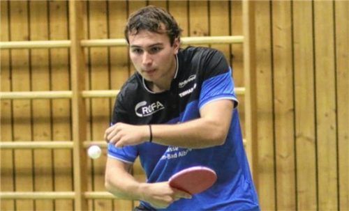 Selvir Tanjo brachte Kolbermoors Herren zwischenzeitlich mit 3:2 in Führung.Foto Gerhard Erlich