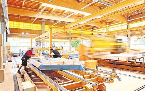 Smartes Bauen: Rund ein Viertel der neu gebauten Häuser kommt heute aus der Fabrik. Foto Baufritz/BHW