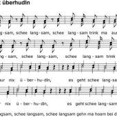 „Schee langsam fang ma o“