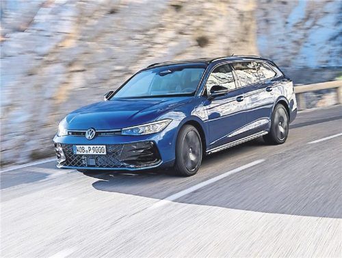 Sparsamer Lademeister: Unser VW Passat 1.5 eTSI gönnte sich gerade mal 5,5 Liter Benzin auf 100 Kilometer. Foto Volkswagen