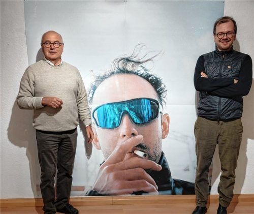 Teilen die Leidenschaft fürs Fotografieren: Paul Jancso und sein Sohn Ferdinand. Nun stellen beide gemeinsam aus. Foto Riedl