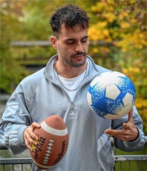 Zu Hause in zwei Sportarten: Der Rosenheimer Jonas Gürntke liebt den sportlichen Wettkampf. Foto Marko Aleksic