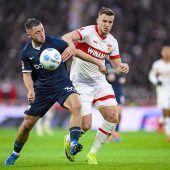 Stuttgart in Belgrad unter Druck