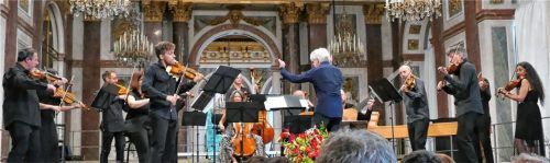 Auch 2025 wird „Il Giardino Armonico“ im Spiegelsaal konzertieren.Foto janka