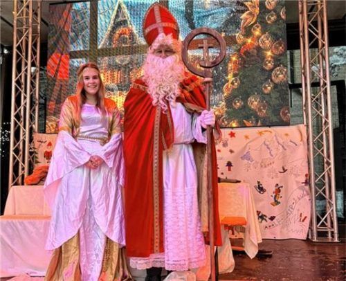 Christkind und Nikolaus werden auch erwartet.