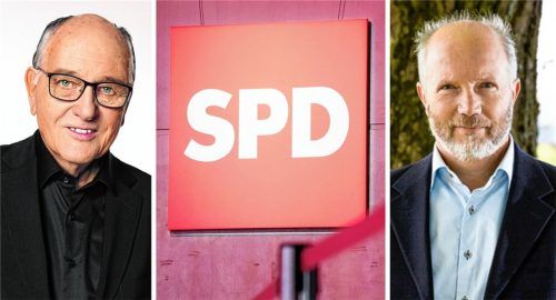 Der SPD-Ortsverein Feldkirchen-Westerham feiert 50-jähriges Bestehen. SPD-Gemeinderat Heinz Oesterle (links) und Ortsvorsitzender Michael Schmirl haben sich im Interview mit dem Mangfall-Boten zu lokal- und bundespolitischen Themen geäußert. Foto dpa/ re