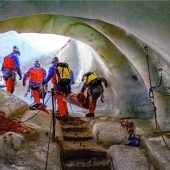 „Ernstfall“ in Deutschlands größter Eishöhle