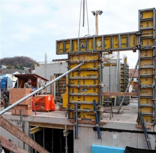 Die Dorfmitte ist momentan noch Baustelle. Foto merk