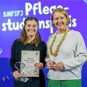 Pflegestudiumspreis an TH-Absolventin