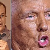 Sorgenvoller Blick nach Amerika